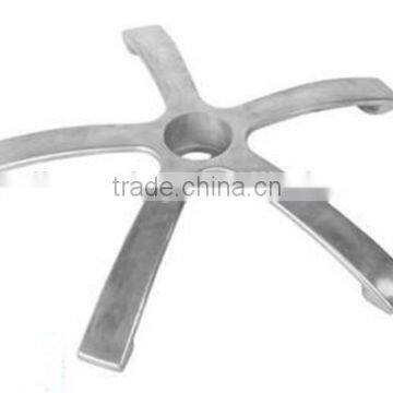 Trade assurance aluminum chair base support with polish