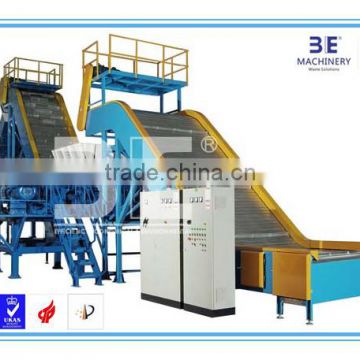 CE Marking with 3E Waste Tyre Recycling Plant/ Waste tire recycling machine/ Tire recycling equipment