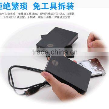 plastic 2.5-inch usb 3.0 sata external hdd enclosure