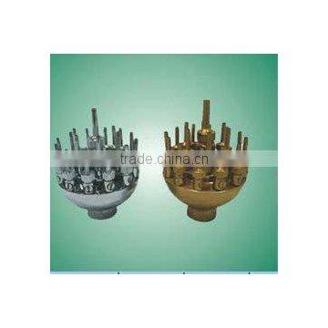 brass water fountain jet nozzles for Adjustable fireworks shape