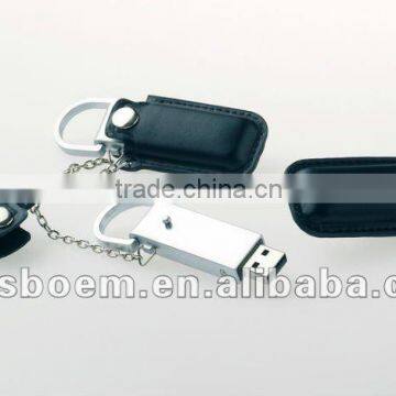 Direct Selling Leather Usb Flash Memory