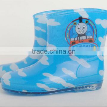 Cartoon rainboots for kids, cute pvc rain shoes, water proof shoes