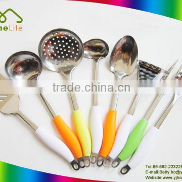 Hot sale durable fashion commercial Colorful Kitchen Utensils set