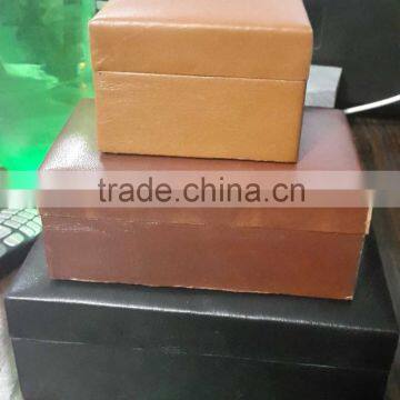 Lather Jewelry Boxes