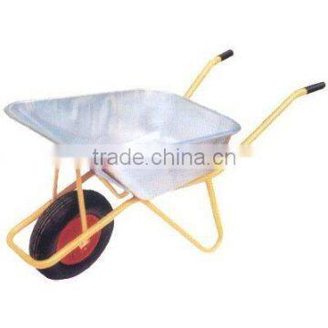 Wheel Barrow with Iron Tray