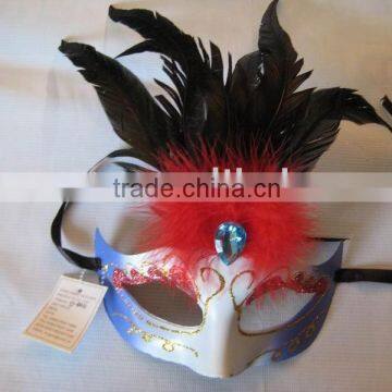 popular feather mask