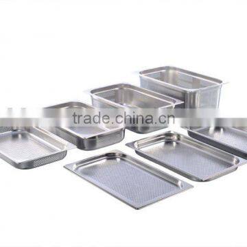 Stainless Steel 1/1 Perforated GN Pan (Hole:3MM Dia.)