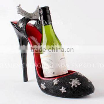 High Heel Shoe Champagne Holder Polyresin Craft Wholesale