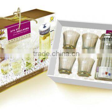 Glassware Manufacturer water bottle and glass set