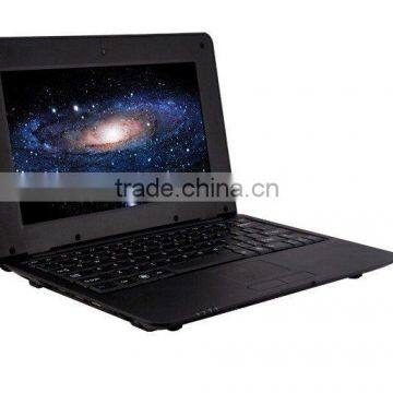 mini laptop 10inch netbook VIA8850 Android4.0 notebook pc CORTEX A9 1.5Ghz ram 512mb flash 4GB laptop