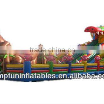 inflatable dinosaur fun city inflatable crocodile slide