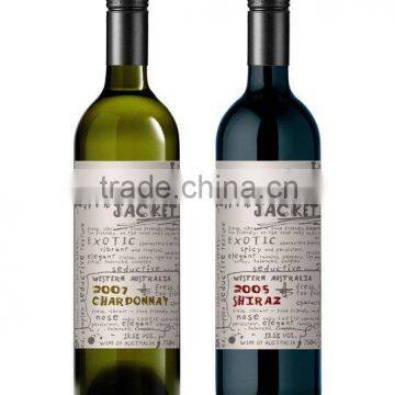 Custom Beer Bottle Print Label, Wine Self Adhesive Label Printing, Whisky Printed Label