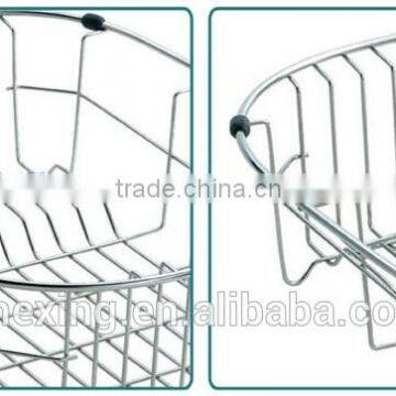 kitchen sink wire basket pull out kitchen basket metal rectangular hanging basket