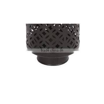 Black Hanging Candle Holder Lantern Indoor Outdoor Decor photo-6