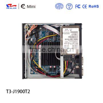 Mini pc Dual Nic With Intel Celeron Core J1900 2.4GHz Barebone System WIFI Best Computer for Home Theater 4K HD Playing photo-5