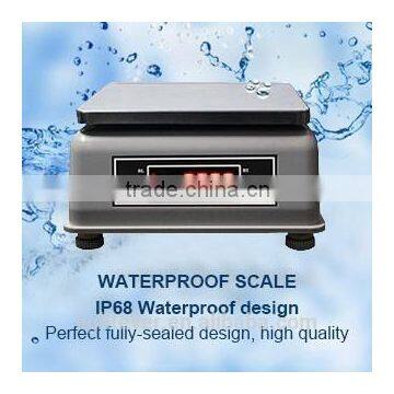 LFW digital IP68 waterproof bench check weighing scales for seafood