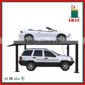 four post 4.2ton car lift with ramps