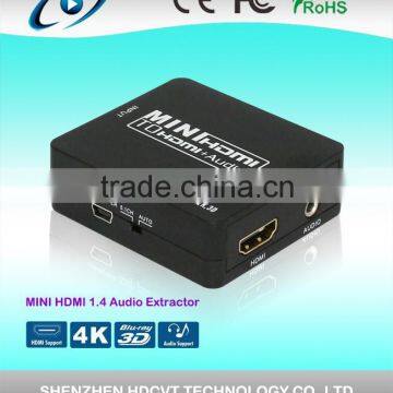 HDMI1.4 to HDMI+Toslink+Audio Converter