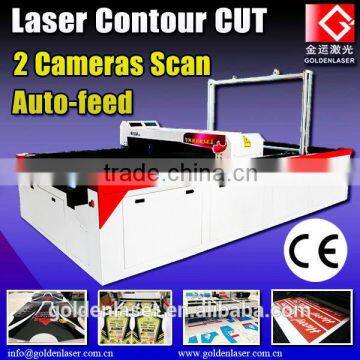 Cycling Jersey Cutting Machine / Laser Cutter Sublimation Fabric Sports Wear