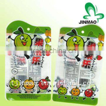 Special shape pouch for snack plastic food packaging