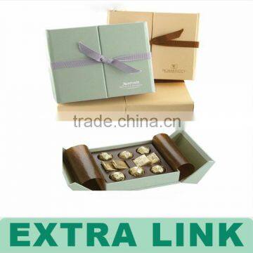 Empty Gift Box For Chocolate Packaging