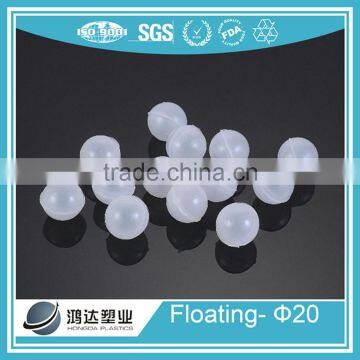 plastic hollow floatation ball packing for watertreatment