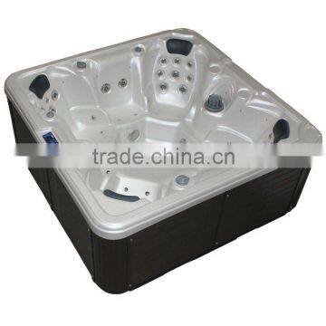 New design large whirlpool spa hot tub for 7 person spa bathtub