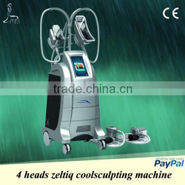 Freezing fat cell slimming machine,2014 new products Cooling Technology selectively targets and eliminates fat cells