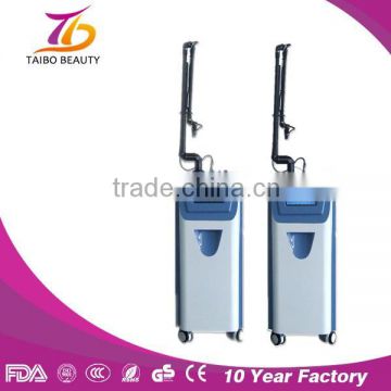 Portable Ultra Pulse Laser Equipment Co2 Fractional/ Glass Tube Fractional Laser /Fractional Rf Co2 Laser Tube 300w Mole Removal