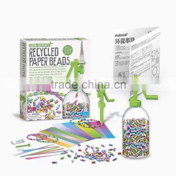 Recycled Paper Beads Handmade Toys For Kids Children Beads For Jewelry Making photo-2
