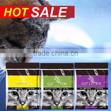 China Wholesale Custom Clear Sodium Clumping Bentonite Cat Litter