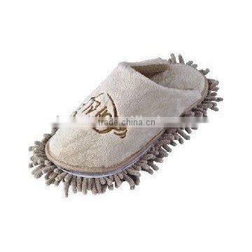 Chenille microfiber slippers