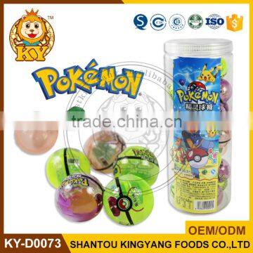 Pokemon Football Ring Lollipop Candy