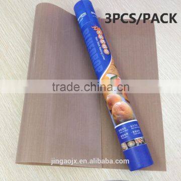 Crazy! Free Shipping 3 PCS/PACK 30x40CM Non Stick PTFE Oven Liner Cooking Sheet