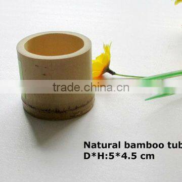 Disposable natural bamboo cup