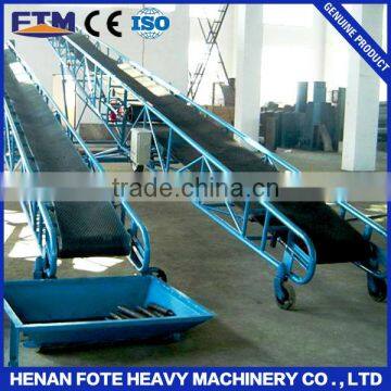 Conveyor belt loader for chrome ore beneficiation plant