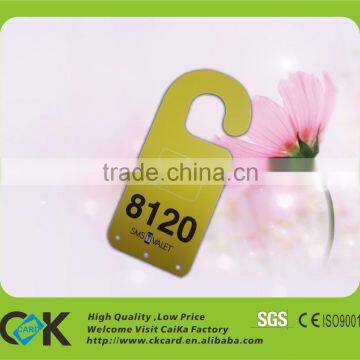 Favorable Price! Printing pvc door hanger from gold manufacture