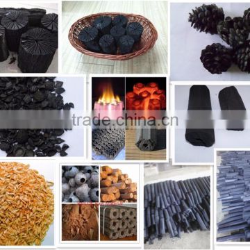 New Energy Wood Sawdust,Rice Husk, Coconut Charcoal Making Machine Made In China