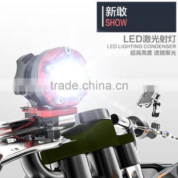 CNC Aluminum Motorcycle Accessories Led Motorcycle Lighting\Round Condenser Led Assist Lamp\Ked Work Lights Searchlight