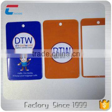 Popular Custom Surface Finish Pvc Hot Sale Standard Luggage Tags photo-6