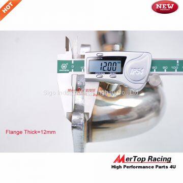 Mertop 3'' VW Golf GTi Jetta Audi A3 Turbo Catless Downpipe Exhaust 2.0T Decat Cat Delet photo-4