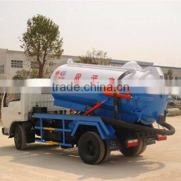 Chinese Famous Brand 4000l Dongfeng Sewage Trucks for Good Sale photo-2