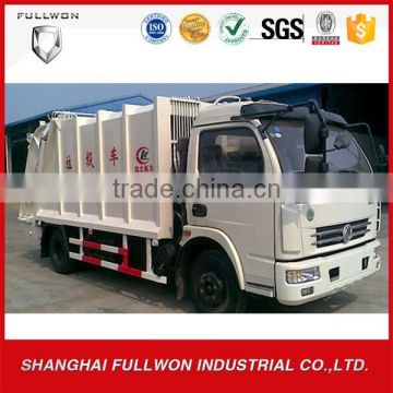 chinese famous brand Dongfeng 8 cubic 4*2 garbage truck for sale