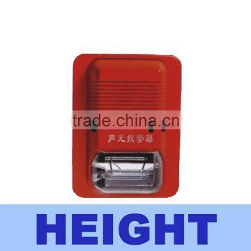 New Indoor LED Flashing Warning Strobe Siren Sound Fire Alarm