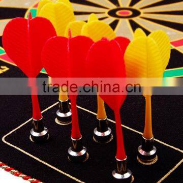 Rolling Safety Magnetic Dartboard Sets of 6pcs Reversible Dart Flights for Leisure Sports photo-4