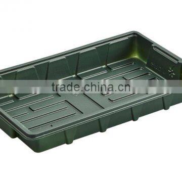 High Quantity 24 Cells Black PS Seeding Tray With Lid photo-3