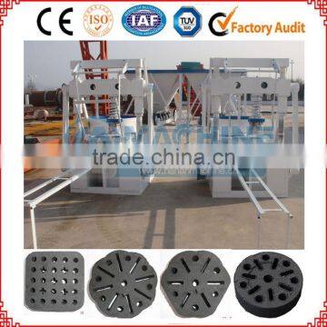 With CE ISO China made honeycomb coal briquette making machine