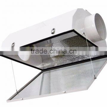 Hydroponics Growing System Aluminum 6" Air Cool Grow Light Lampshade Reflector photo-2