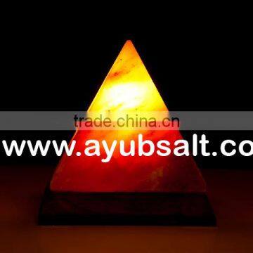 PYRAMID SALT LAMP