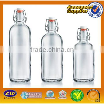 Wholesale Food Safety 350ml Glass Ketchup Bottle